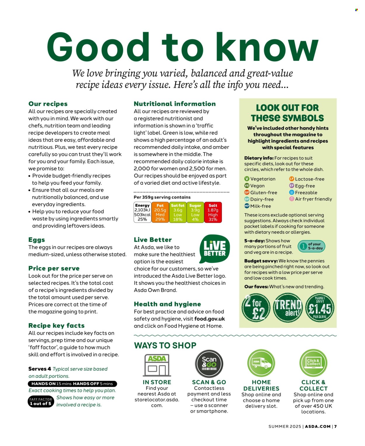 ASDA offer . Page 7. Page 7
