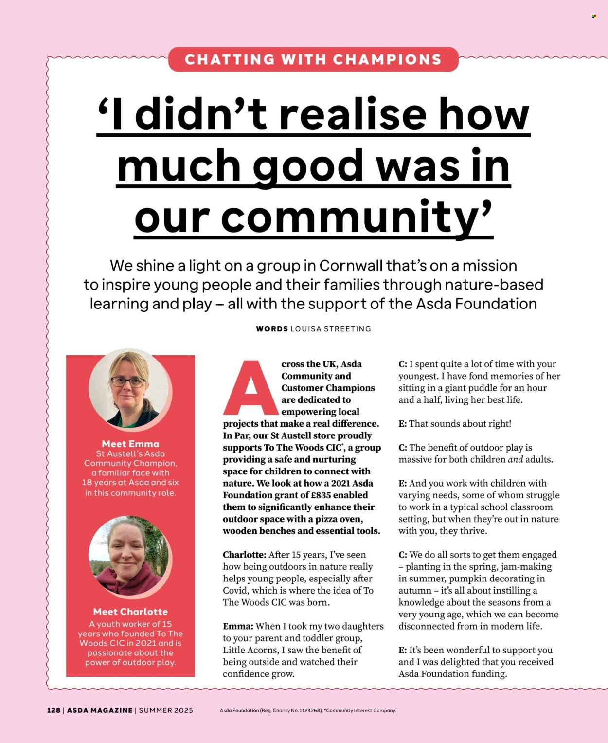 ASDA offer . Page 128. Page 128