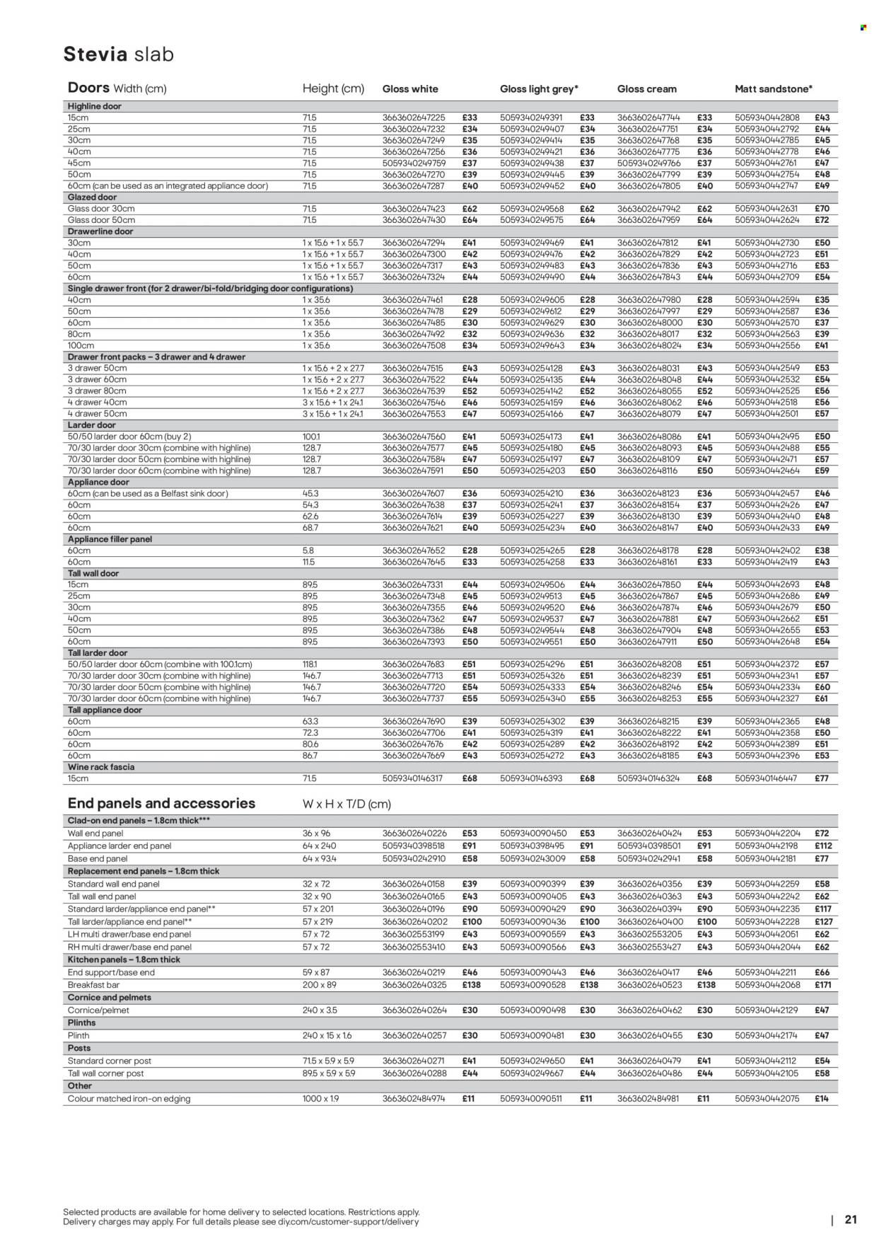 B&Q offer . Page 21. Page 21