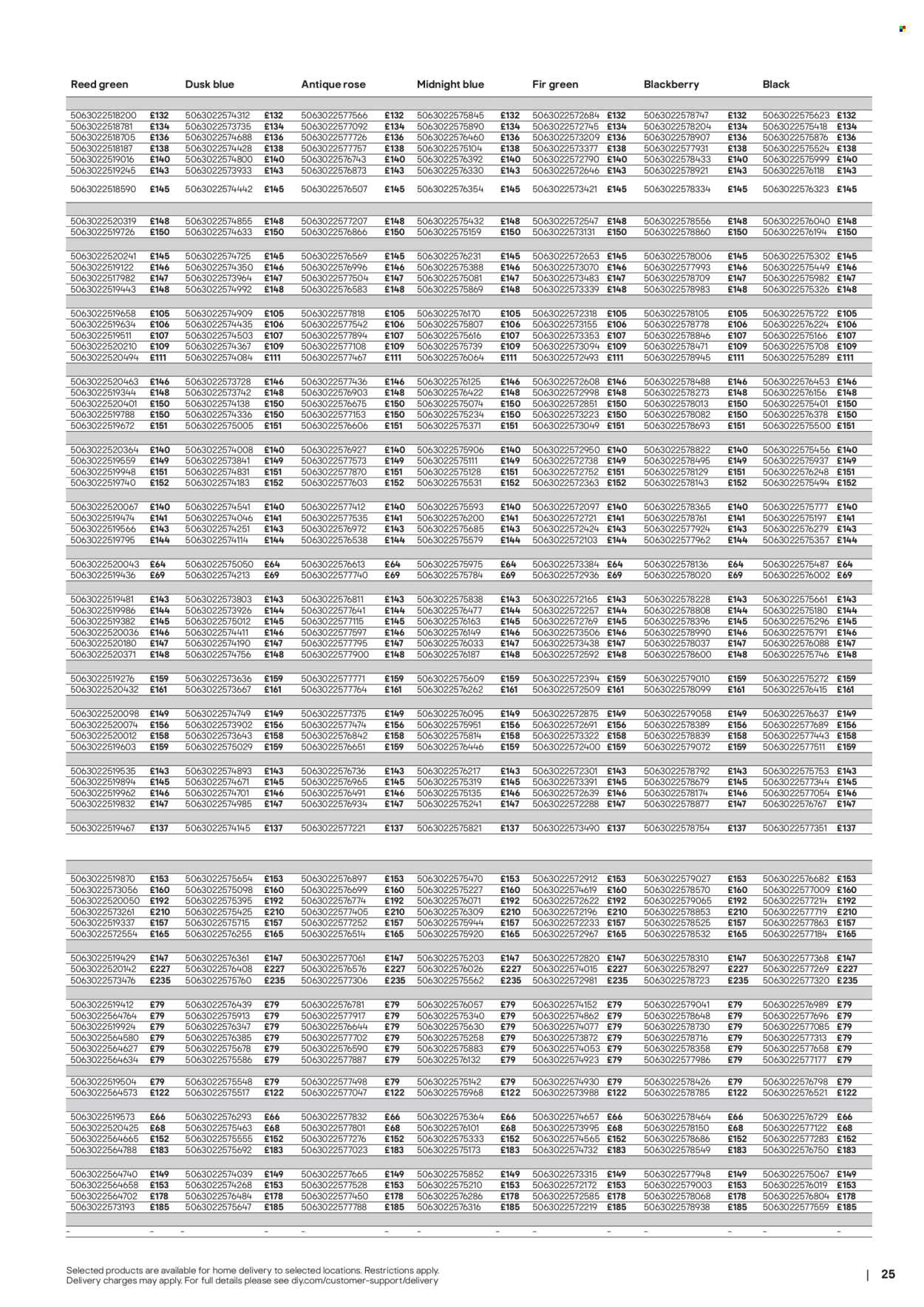 B&Q offer . Page 25. Page 25
