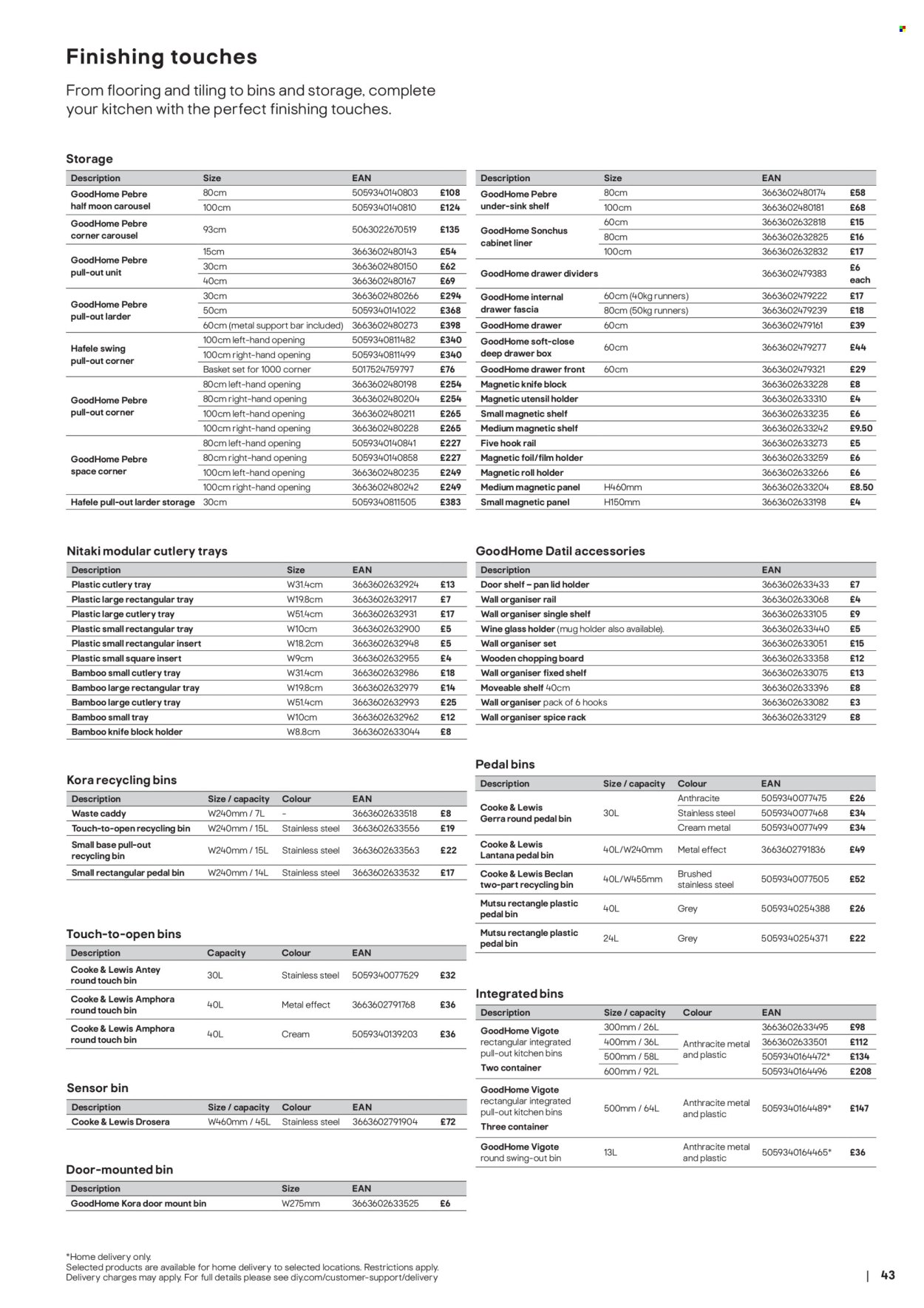 B&Q offer . Page 43. Page 43