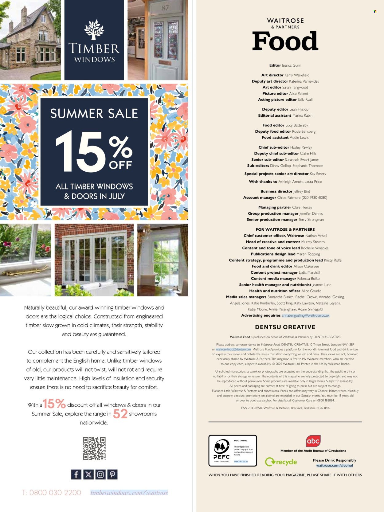 Waitrose offer  - 1.7.2025 - 31.7.2025. Page 4. Page 4