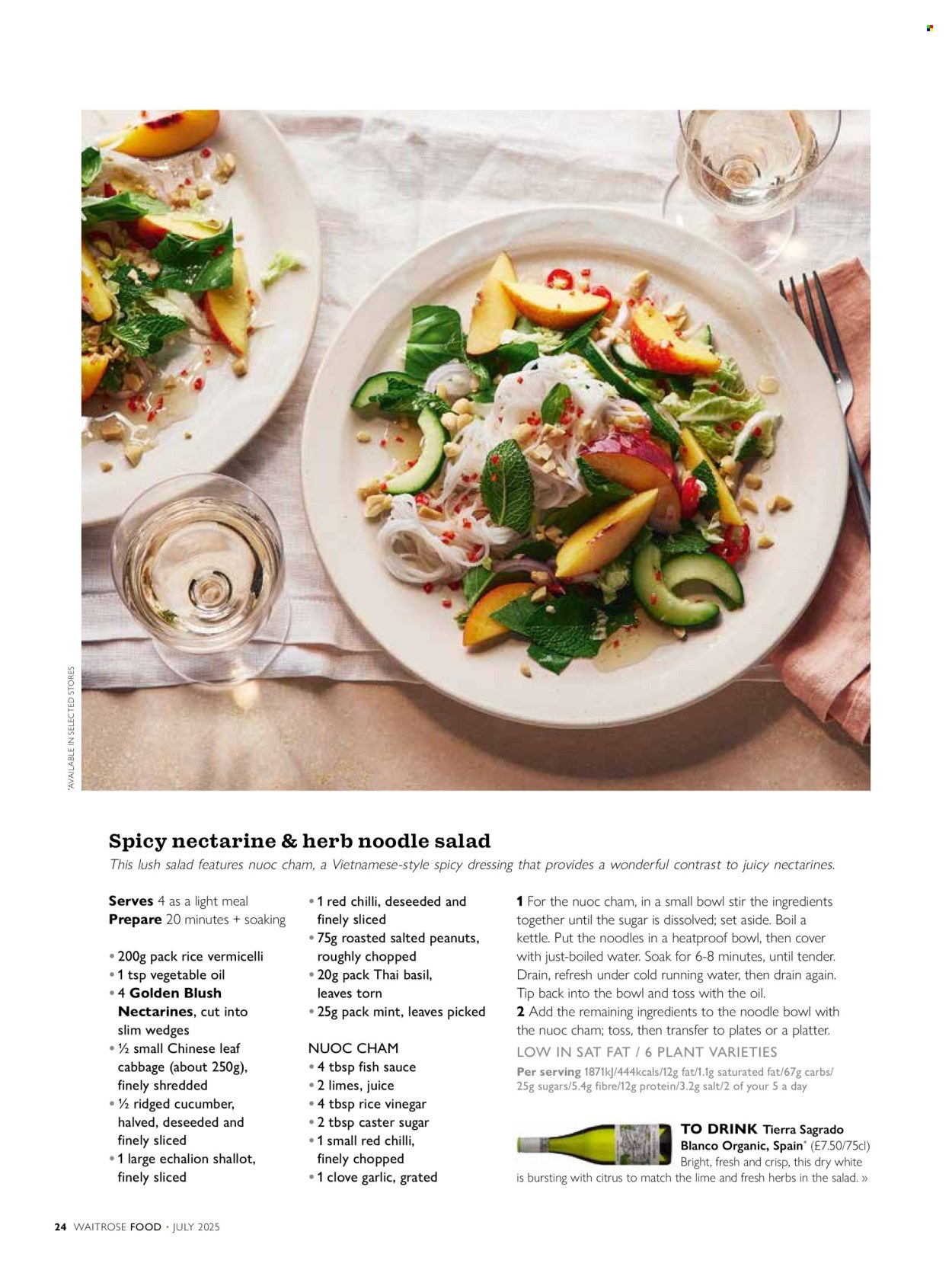 Waitrose offer  - 1.7.2025 - 31.7.2025. Page 24. Page 24