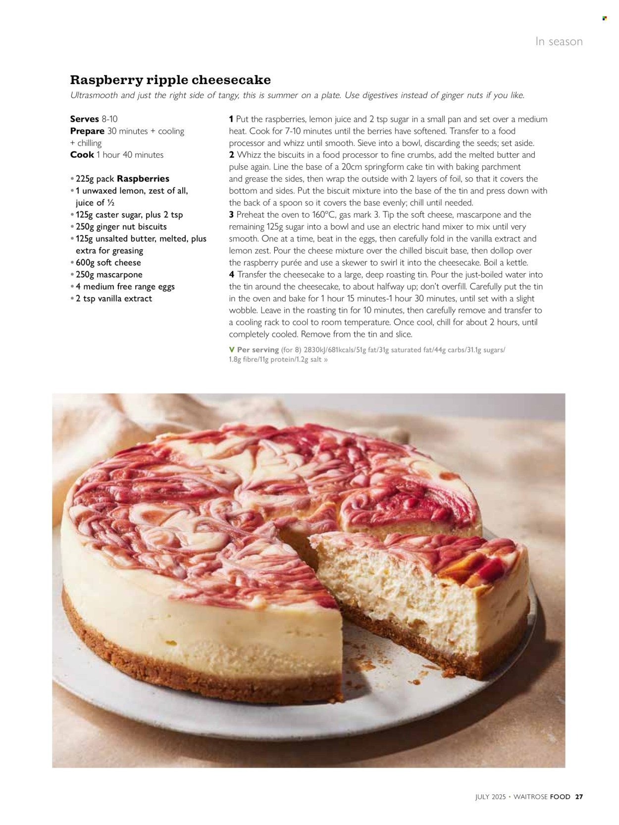 Waitrose offer  - 1.7.2025 - 31.7.2025. Page 27. Page 27