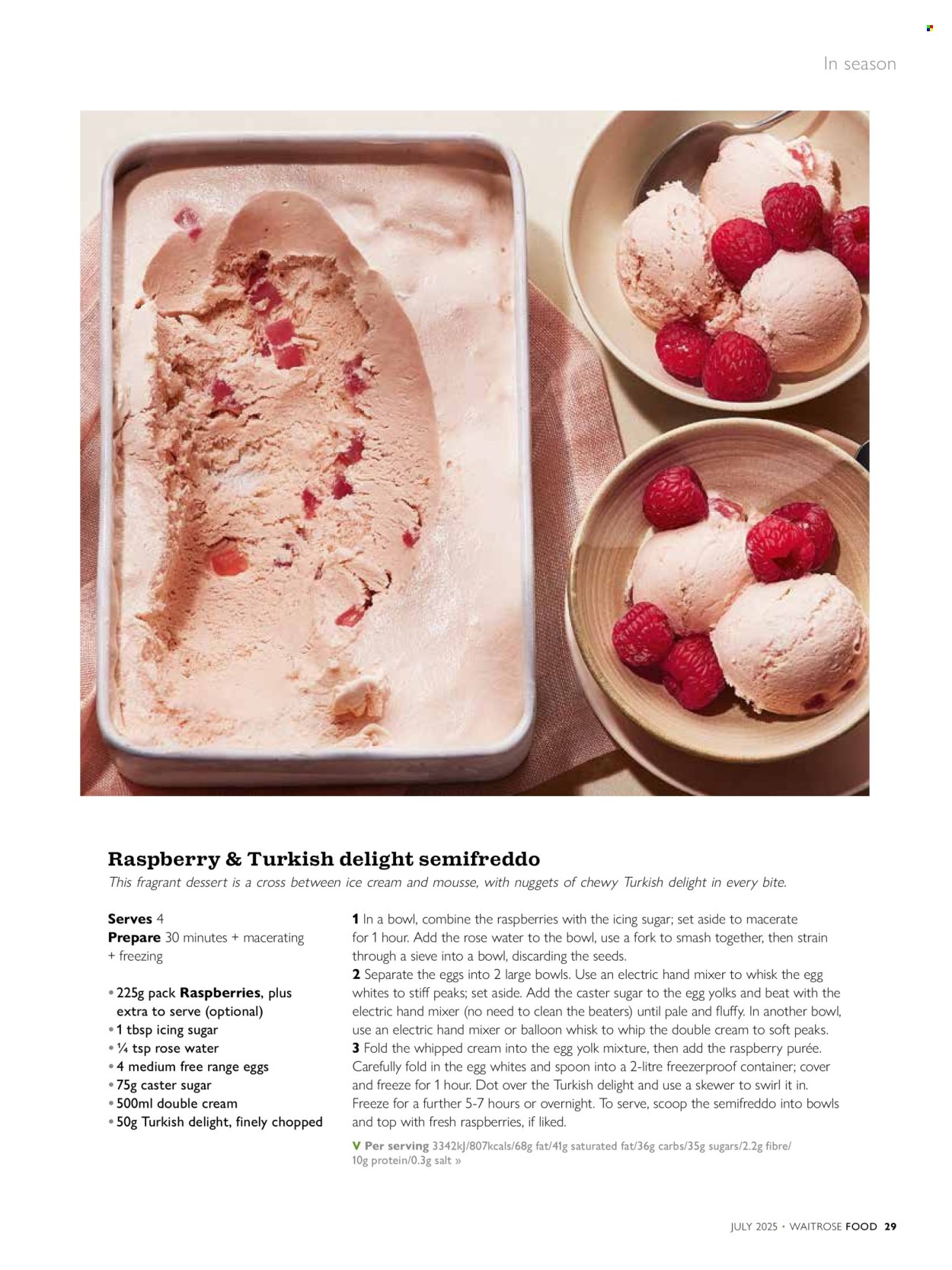 Waitrose offer  - 1.7.2025 - 31.7.2025. Page 29. Page 29