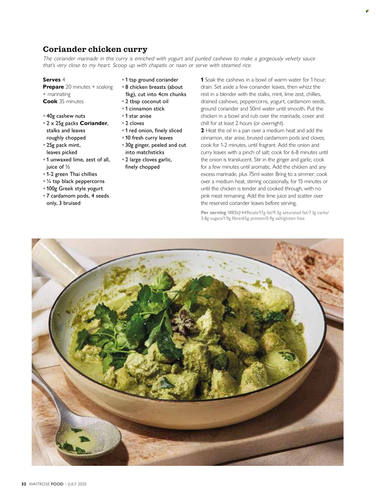 Waitrose offer  - 1.7.2025 - 31.7.2025. Page 32. Page 32