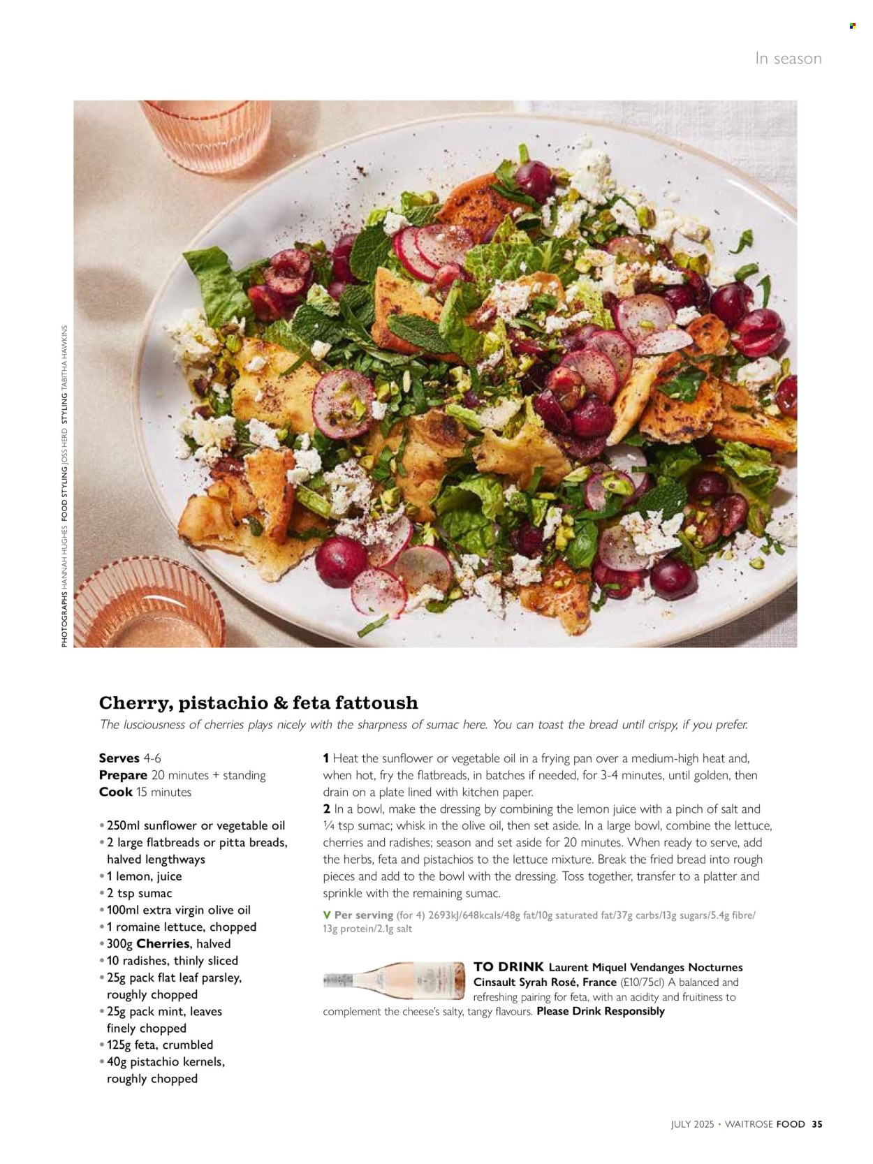 Waitrose offer  - 1.7.2025 - 31.7.2025. Page 35. Page 35