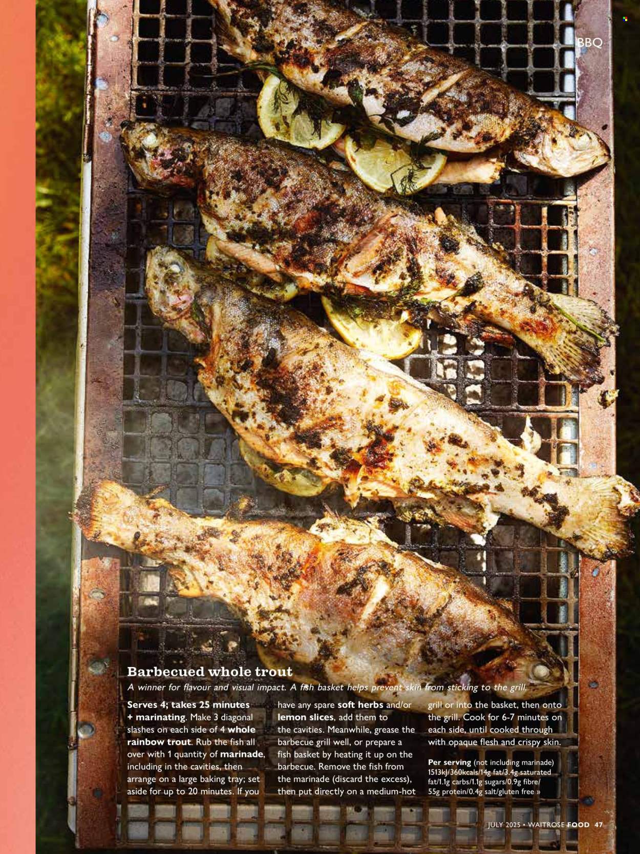 Waitrose offer  - 1.7.2025 - 31.7.2025. Page 47. Page 47