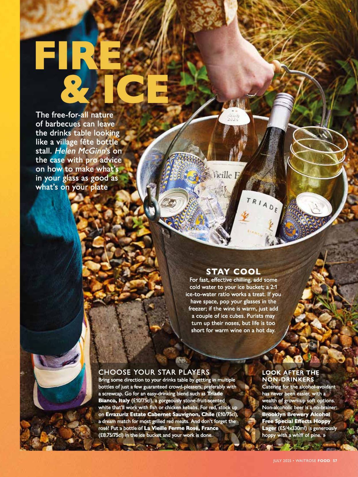 Waitrose offer  - 1.7.2025 - 31.7.2025. Page 57. Page 57