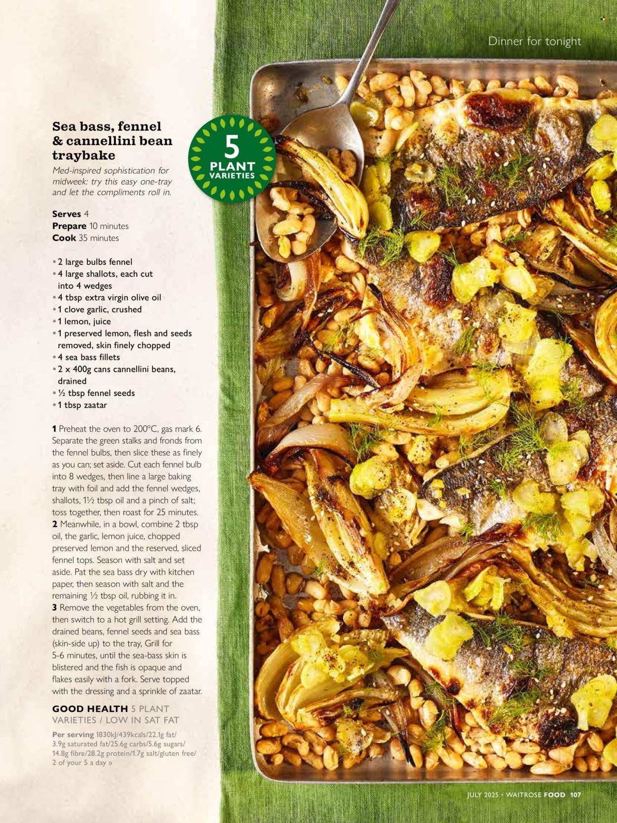 Waitrose offer  - 1.7.2025 - 31.7.2025. Page 107. Page 107