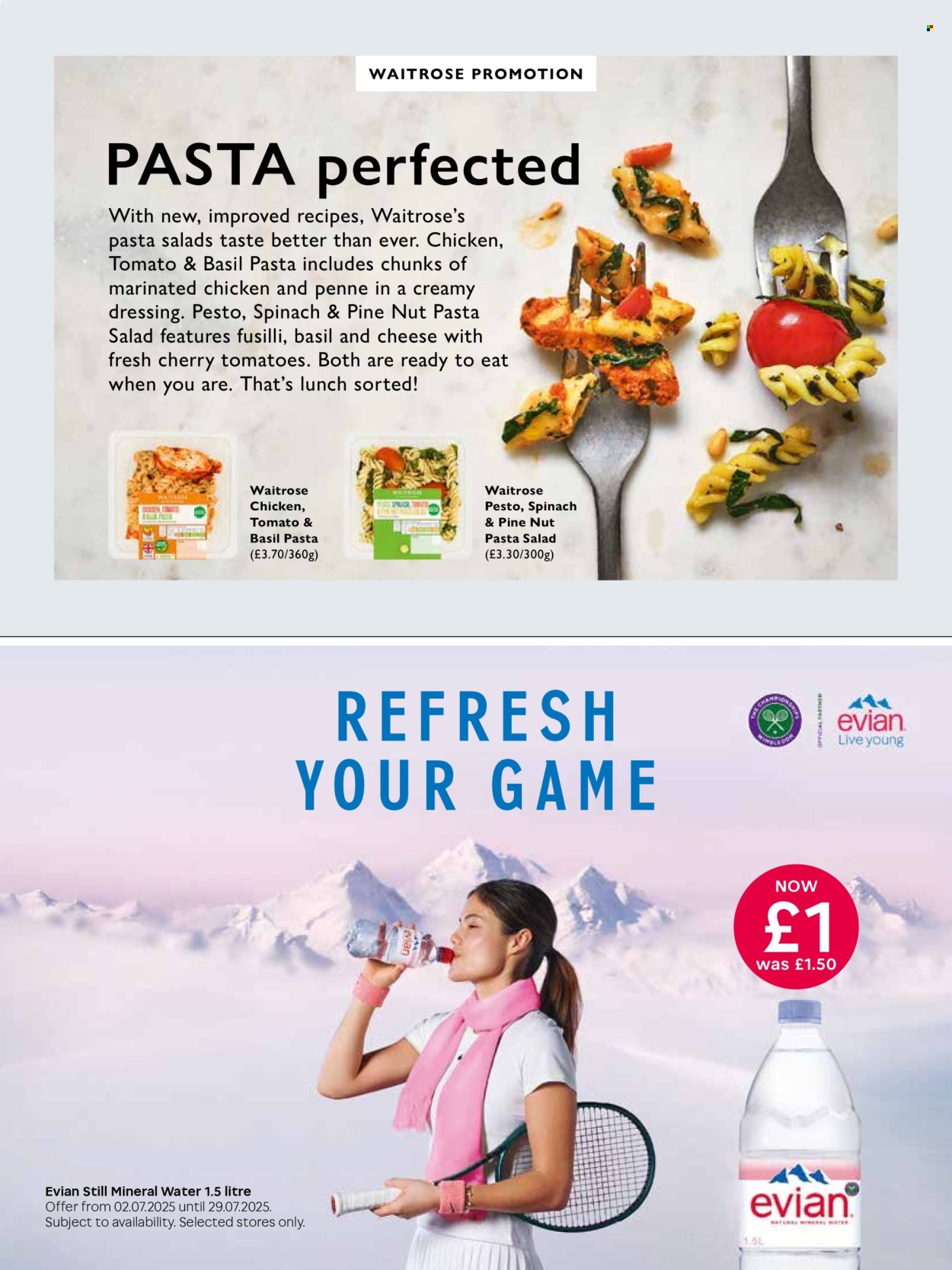 Waitrose offer  - 1.7.2025 - 31.7.2025. Page 110. Page 110