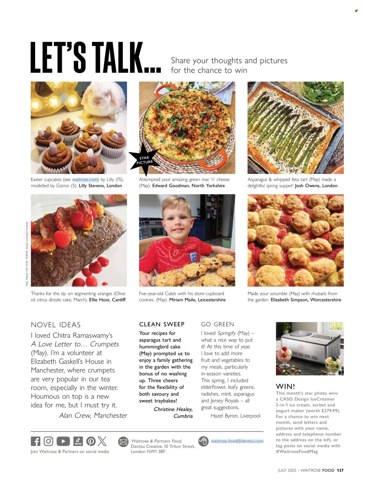 Waitrose offer  - 1.7.2025 - 31.7.2025. Page 127. Page 127