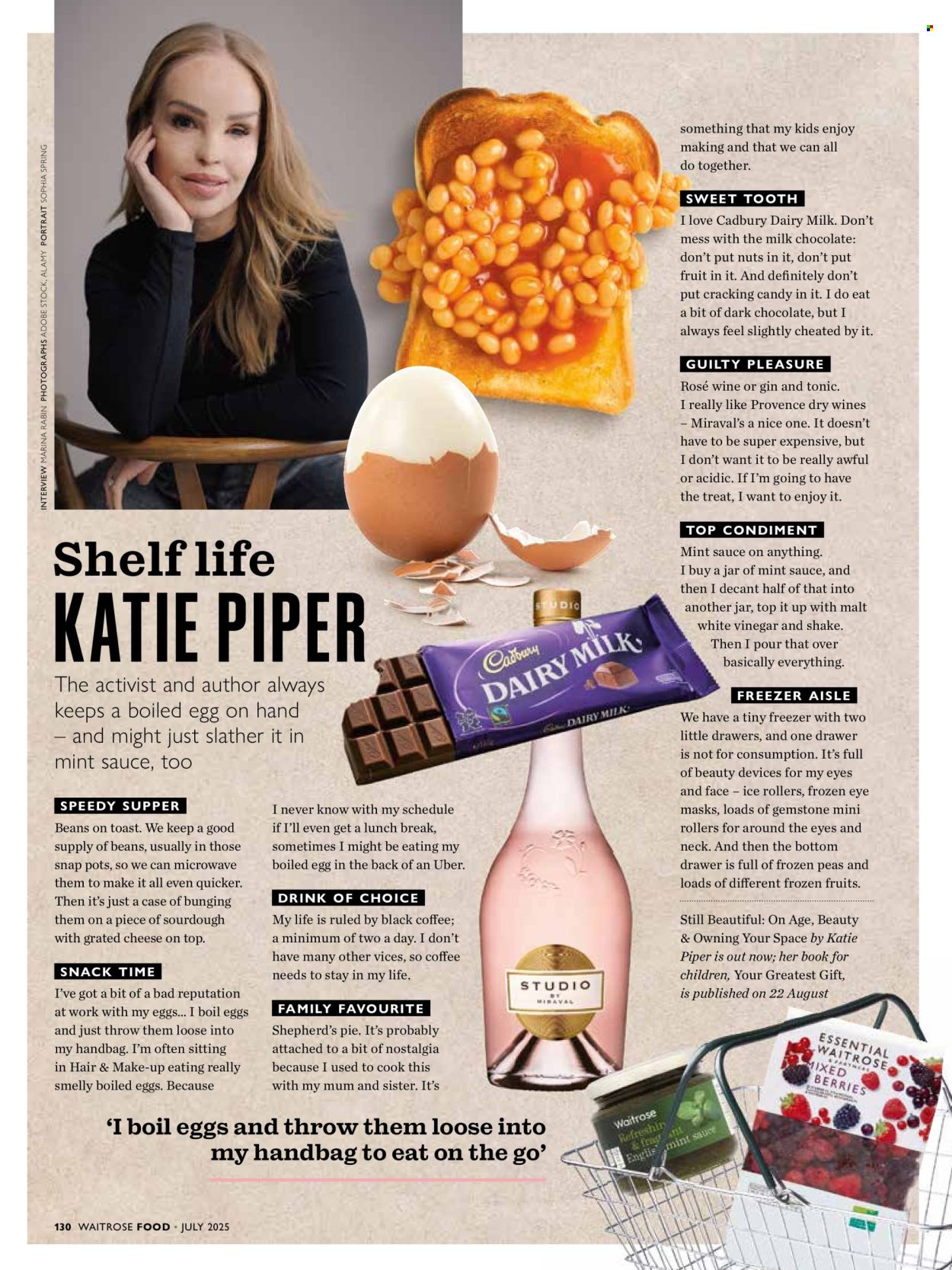Waitrose offer  - 1.7.2025 - 31.7.2025. Page 130. Page 130