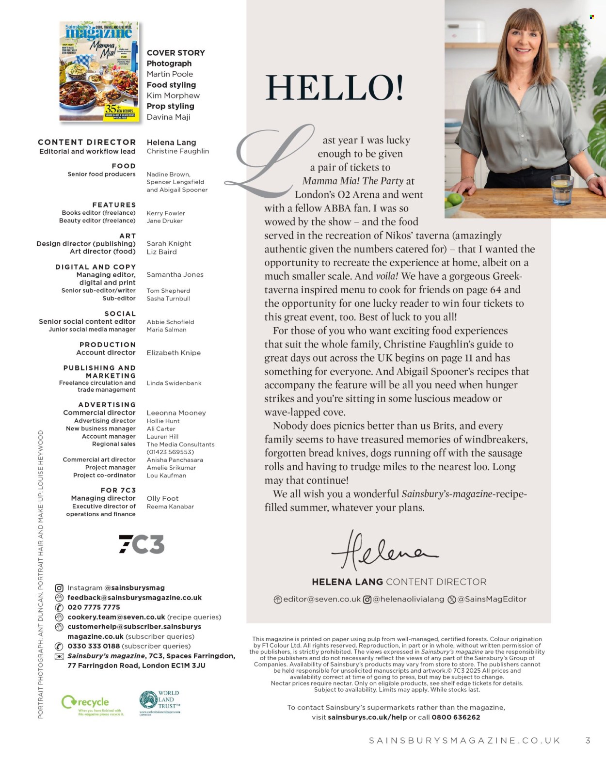 Sainsbury's offer . Page 3. Page 3