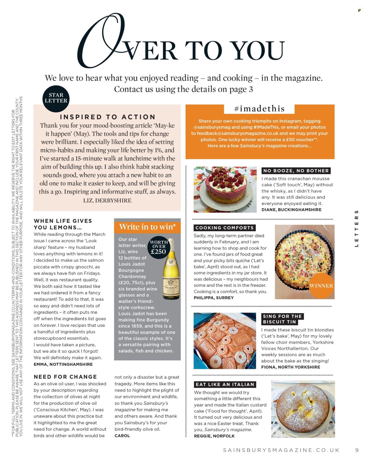 Sainsbury's offer . Page 9. Page 9