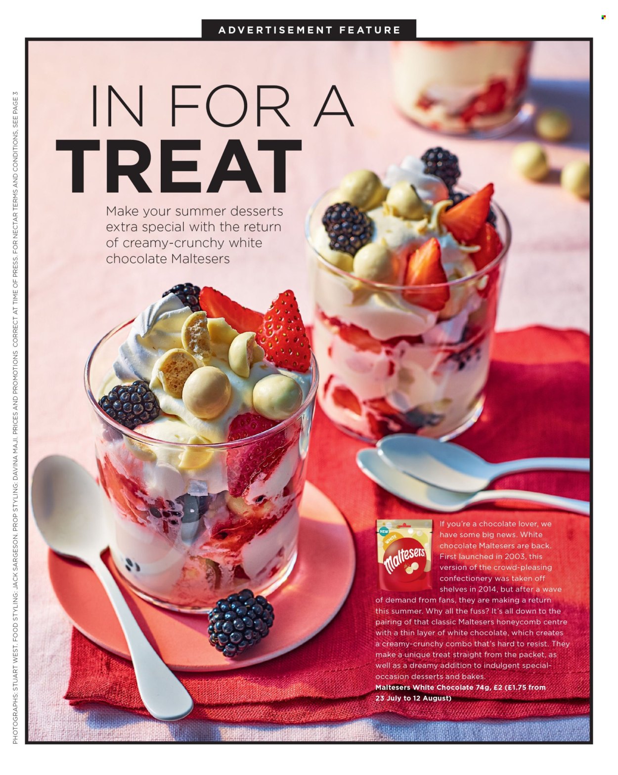 Sainsbury's offer . Page 99. Page 99
