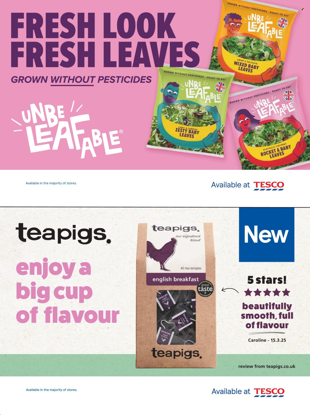 Tesco offer  - 1.7.2025 - 31.8.2025. Page 15. Page 15