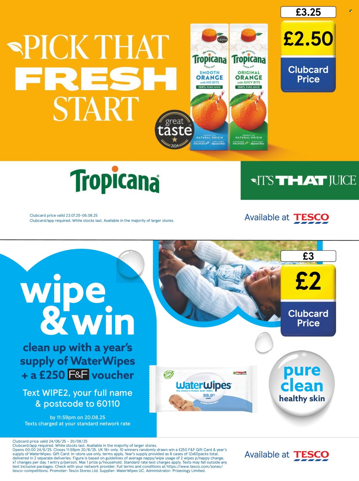 Tesco offer  - 1.7.2025 - 31.8.2025. Page 36. Page 36