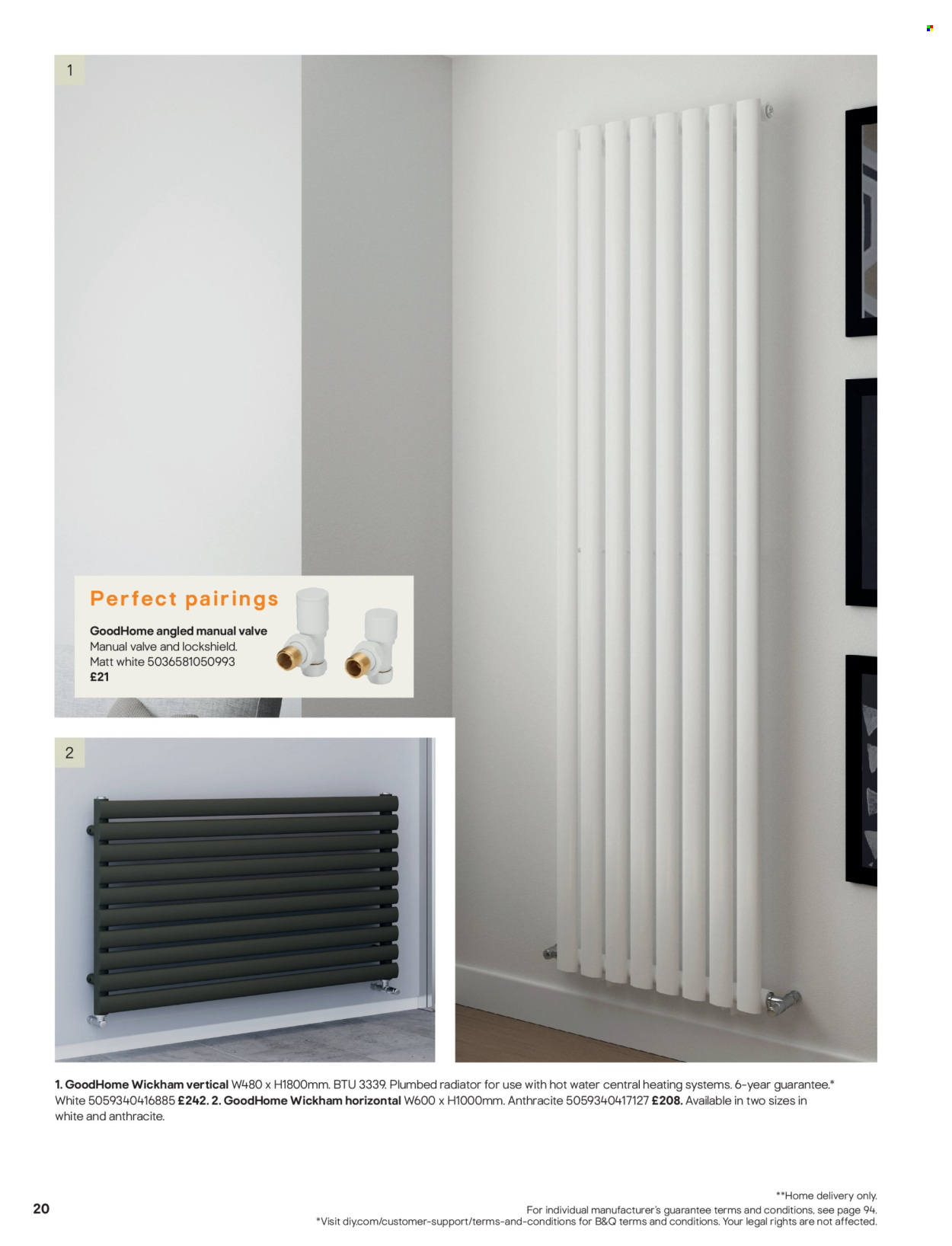 B&Q offer . Page 20. Page 20