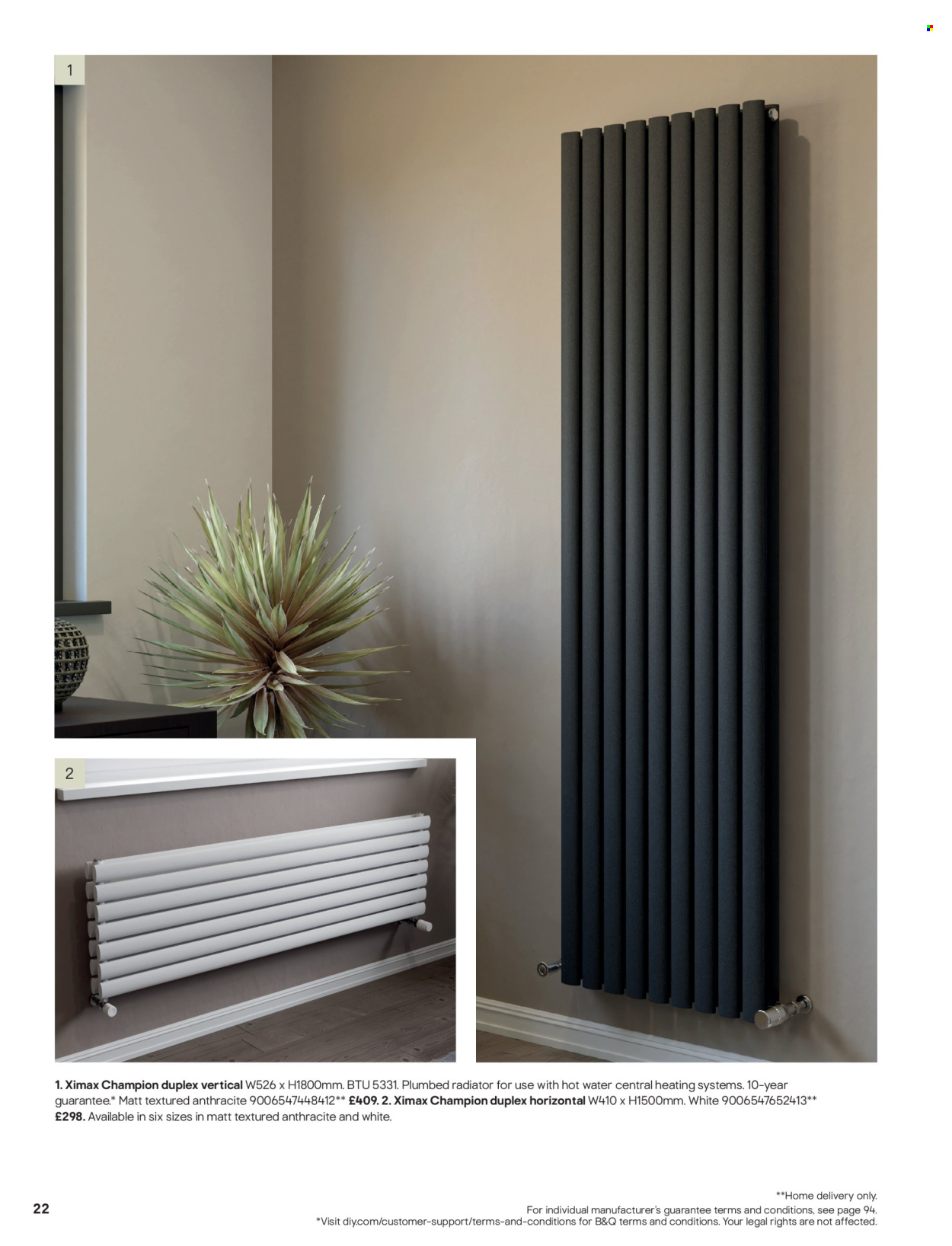 B&Q offer . Page 22. Page 22