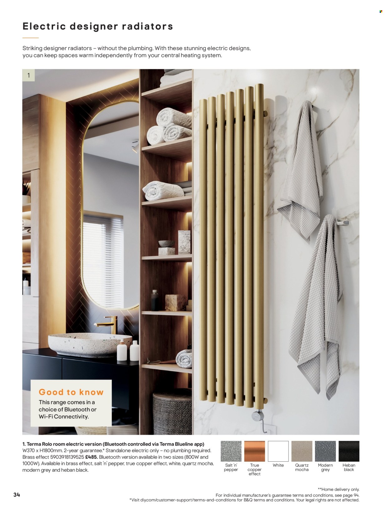 B&Q offer . Page 34. Page 34