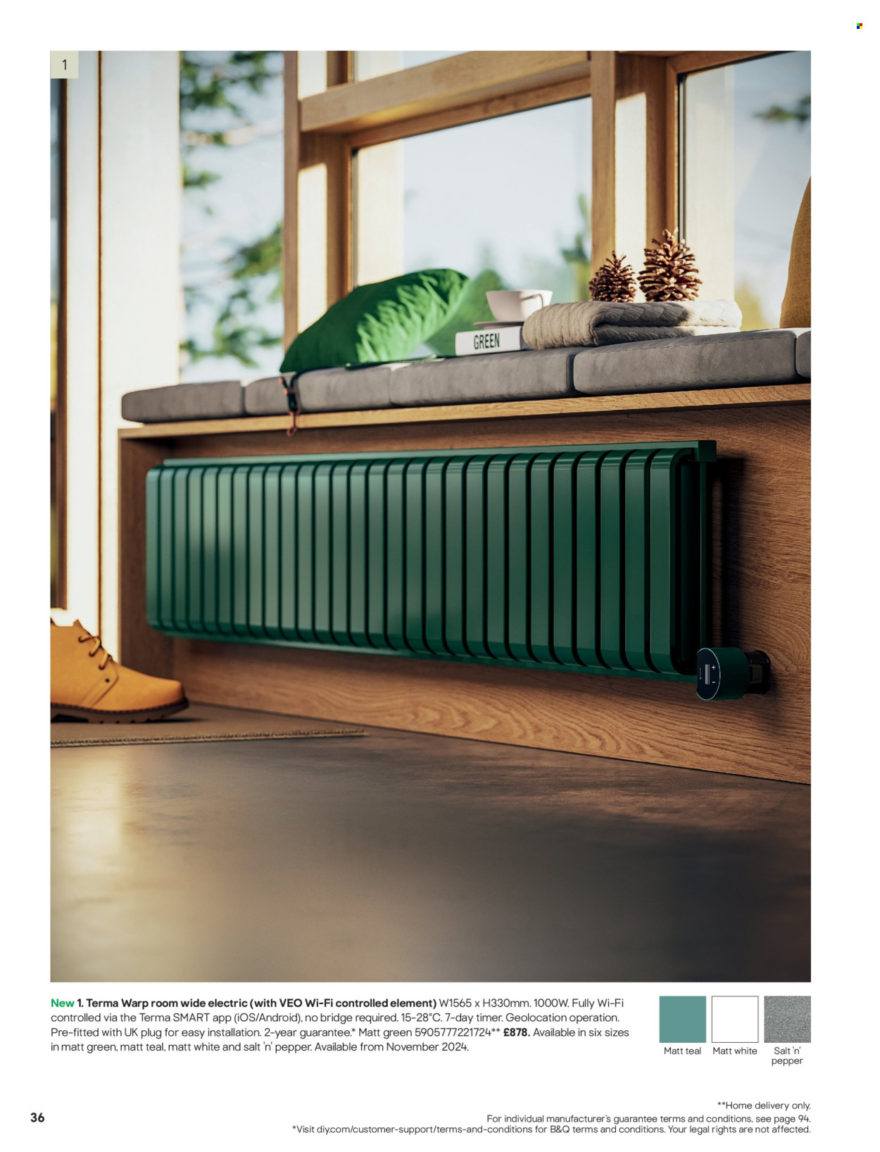B&Q offer . Page 36. Page 36