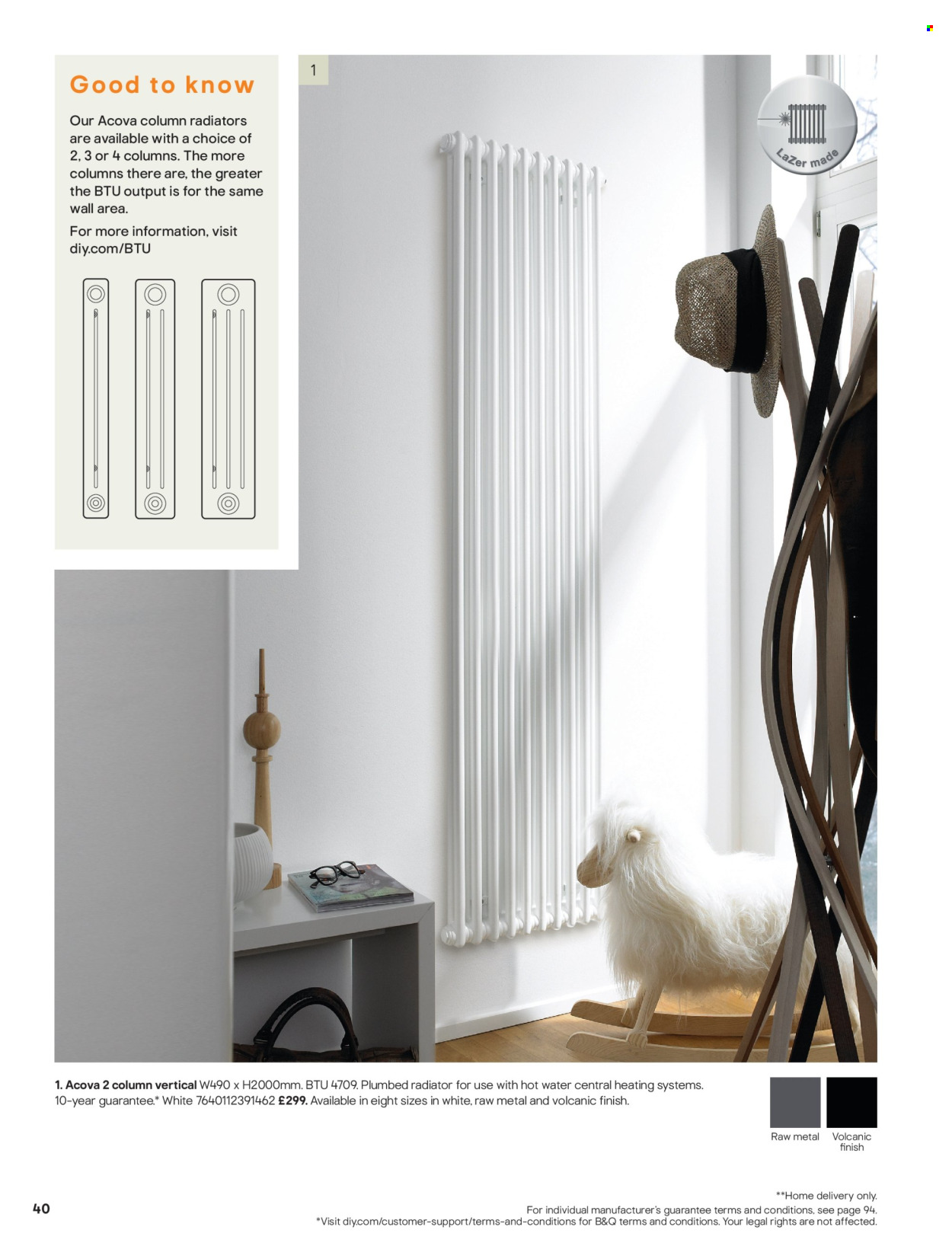 B&Q offer . Page 40. Page 40