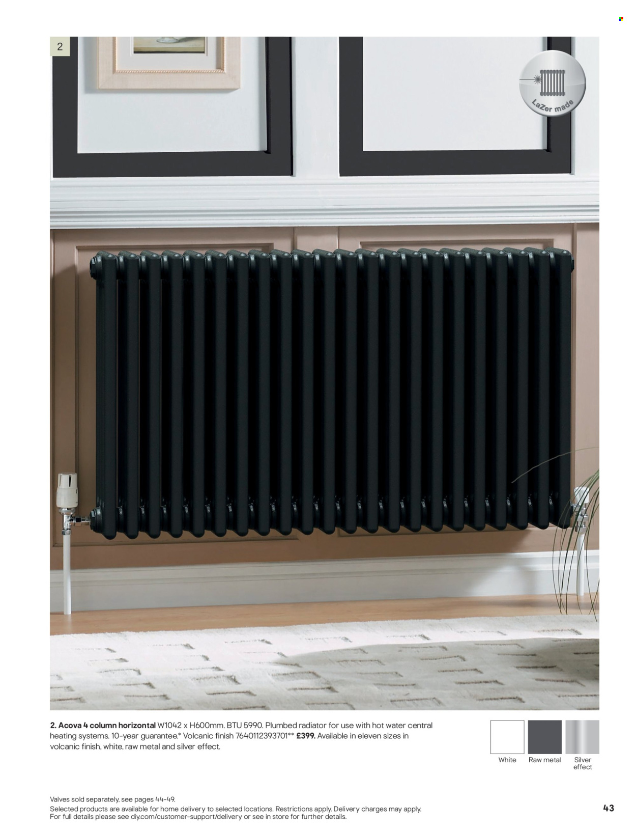 B&Q offer . Page 43. Page 43