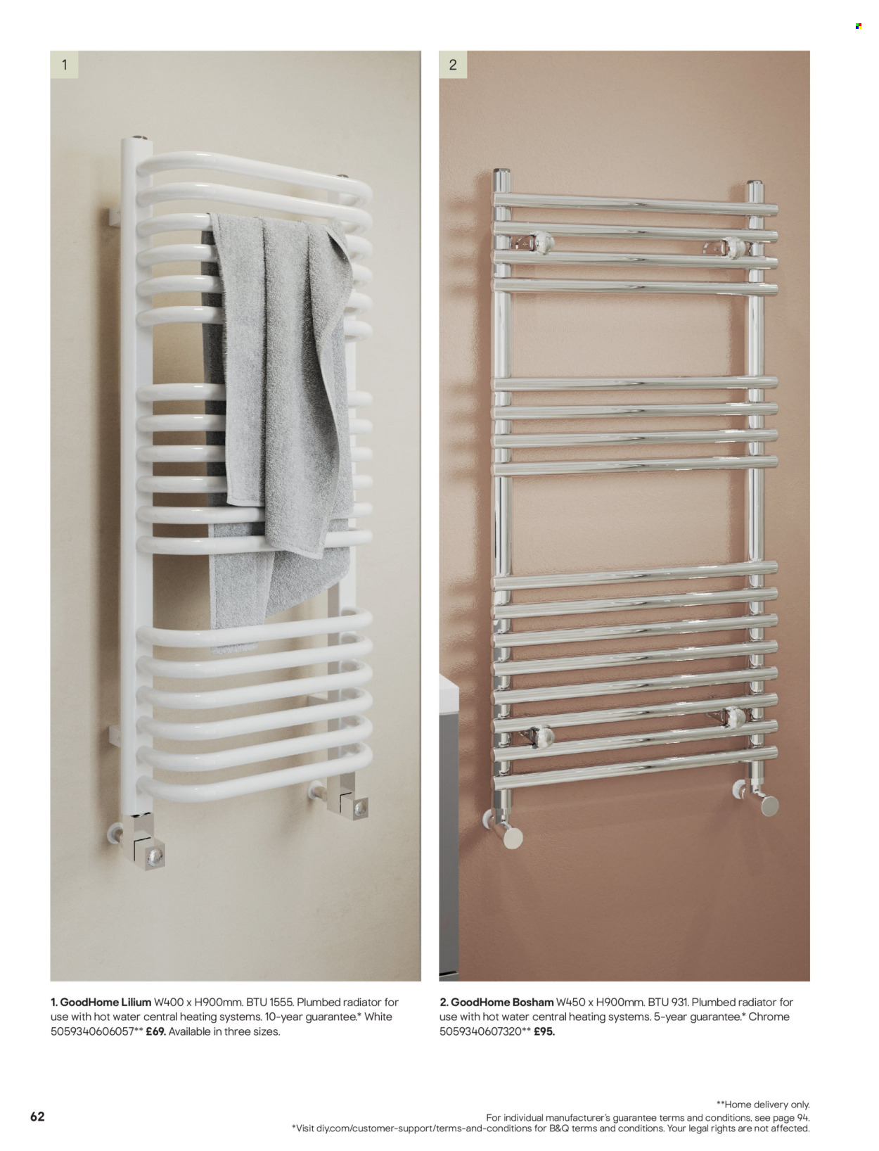 B&Q offer . Page 62. Page 62