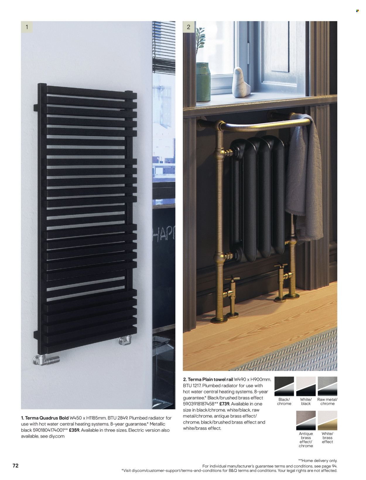 B&Q offer . Page 72. Page 72