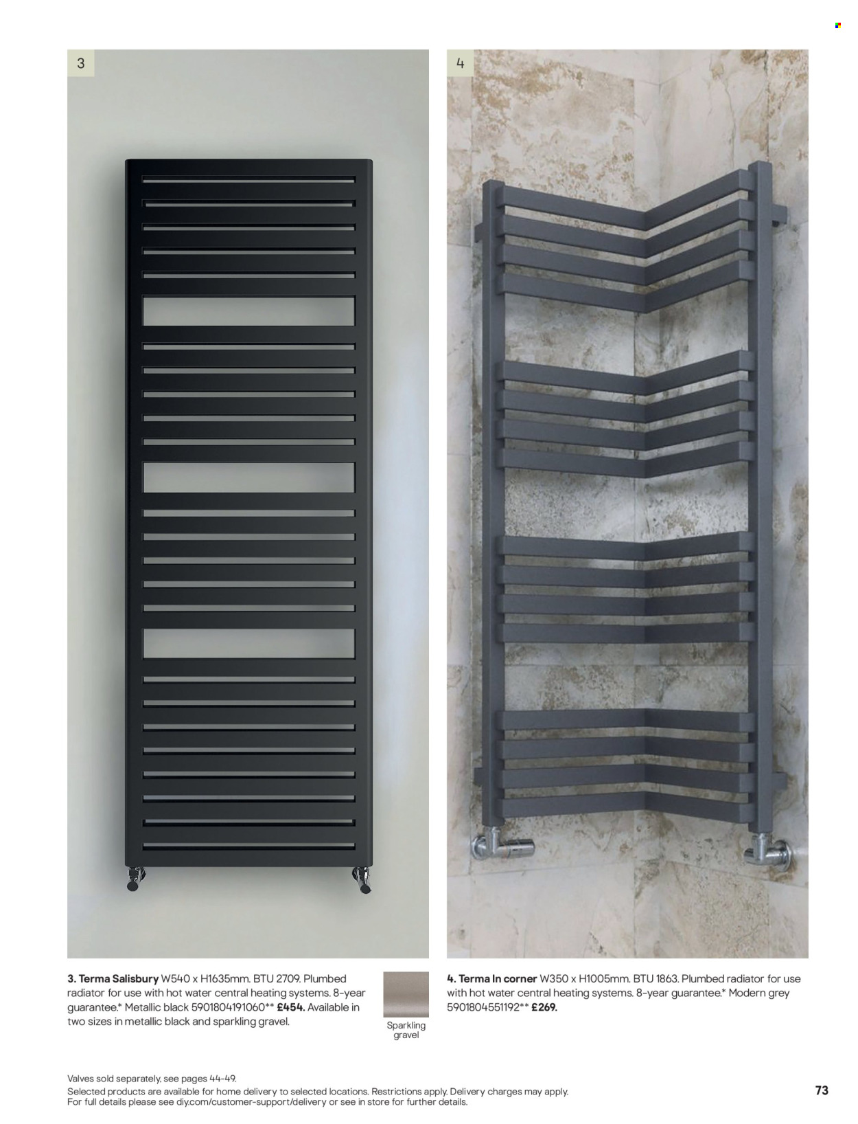 B&Q offer . Page 73. Page 73