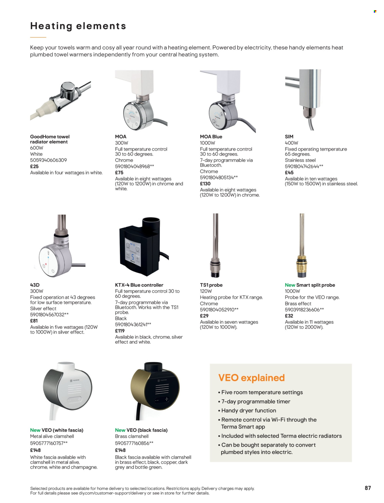 B&Q offer . Page 87. Page 87