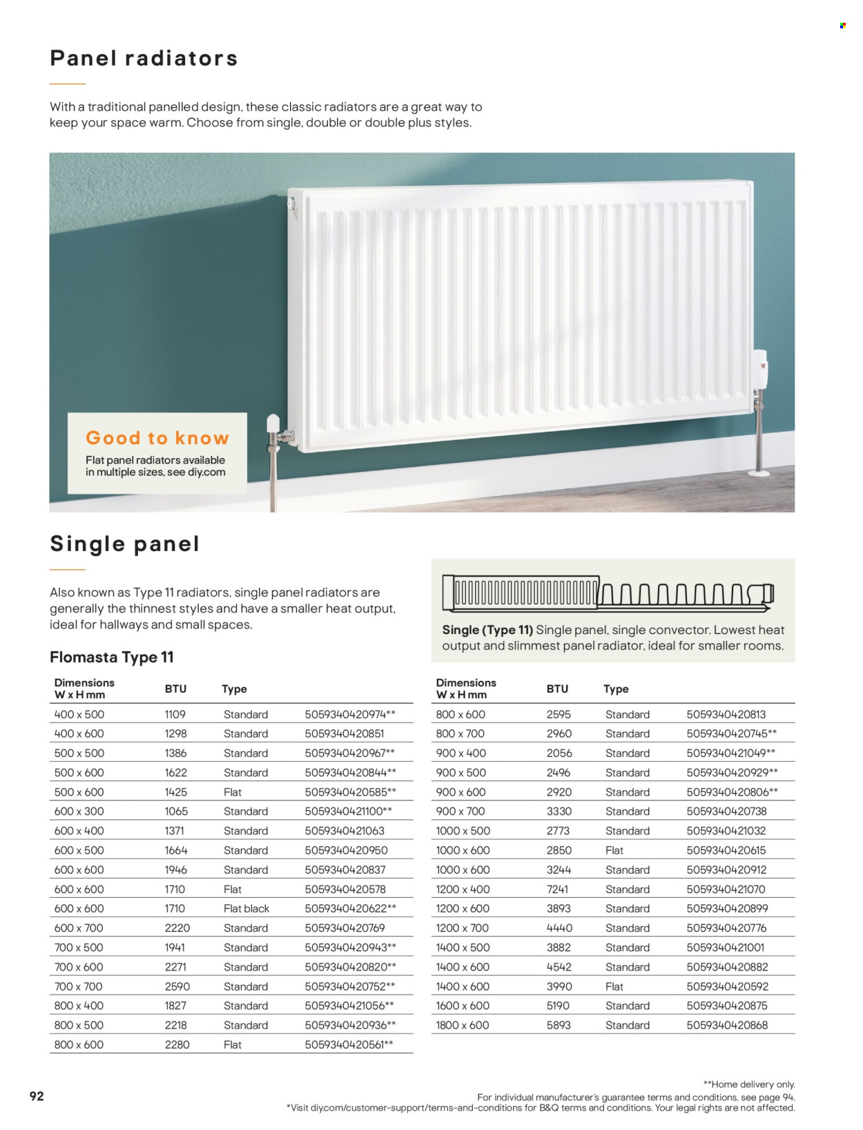 B&Q offer . Page 92. Page 92