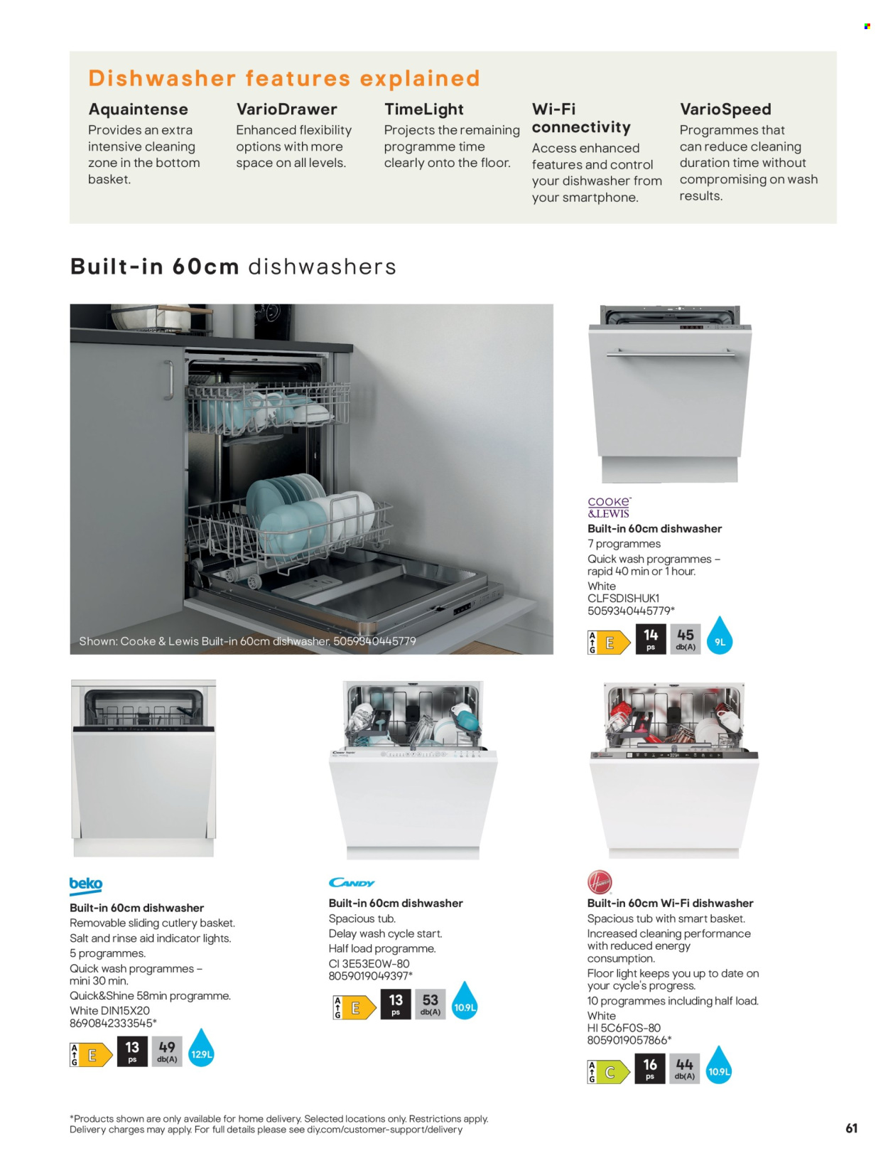 B&Q offer . Page 61. Page 61