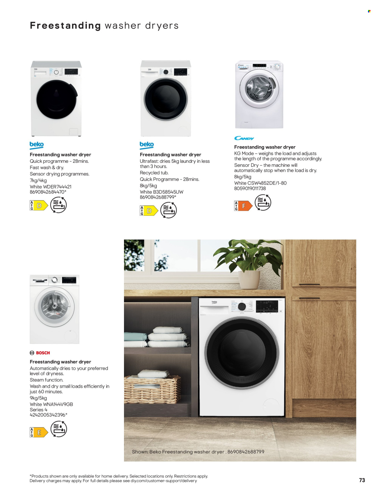 B&Q offer . Page 73. Page 73