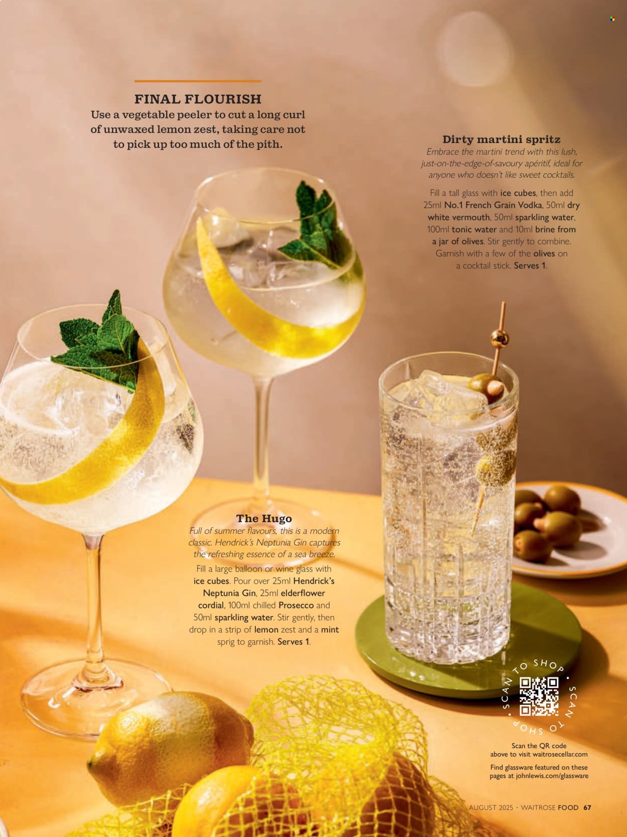 Waitrose offer  - 1.8.2025 - 31.8.2025. Page 67. Page 67