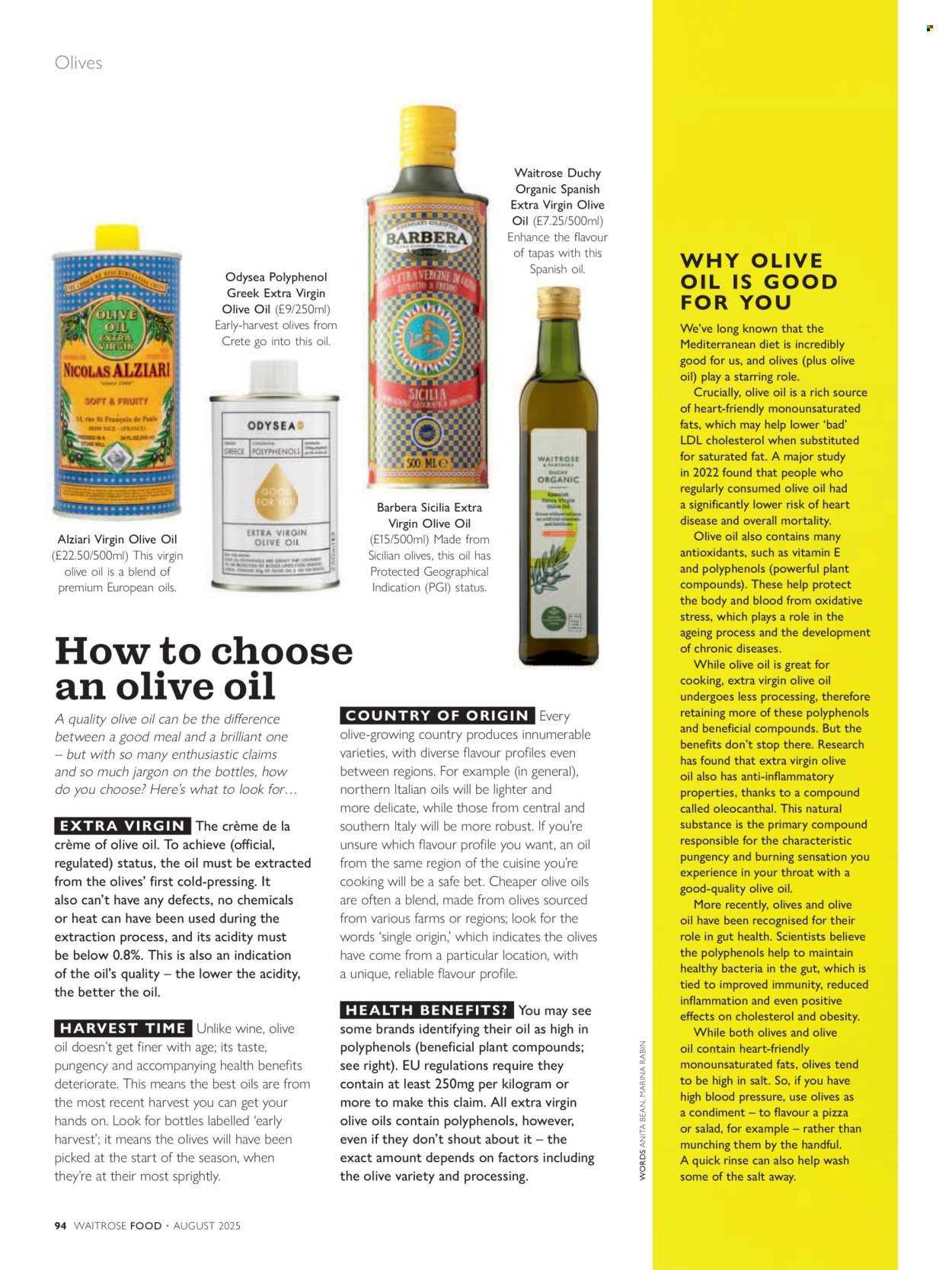 Waitrose offer  - 1.8.2025 - 31.8.2025. Page 94. Page 94