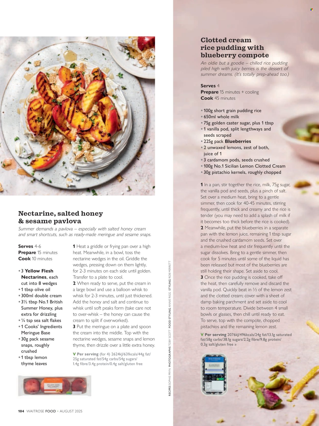 Waitrose offer  - 1.8.2025 - 31.8.2025. Page 104. Page 104