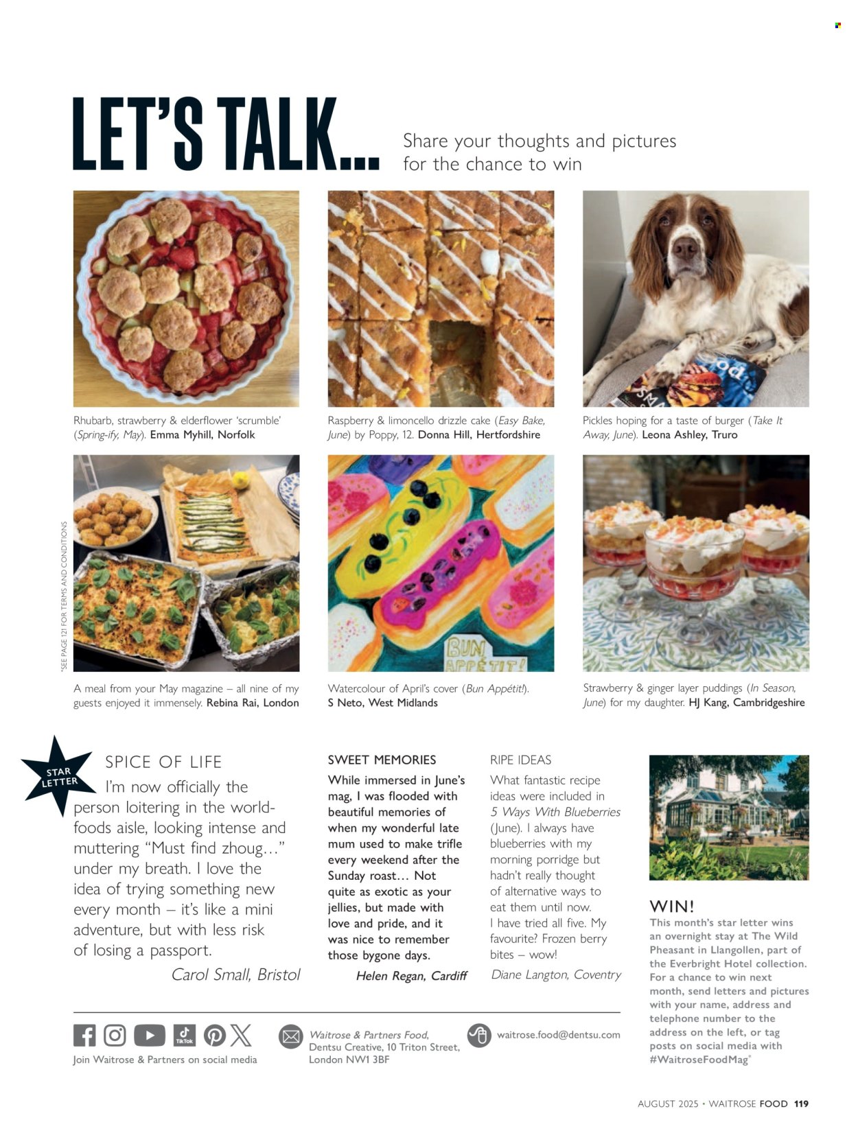 Waitrose offer  - 1.8.2025 - 31.8.2025. Page 119. Page 119