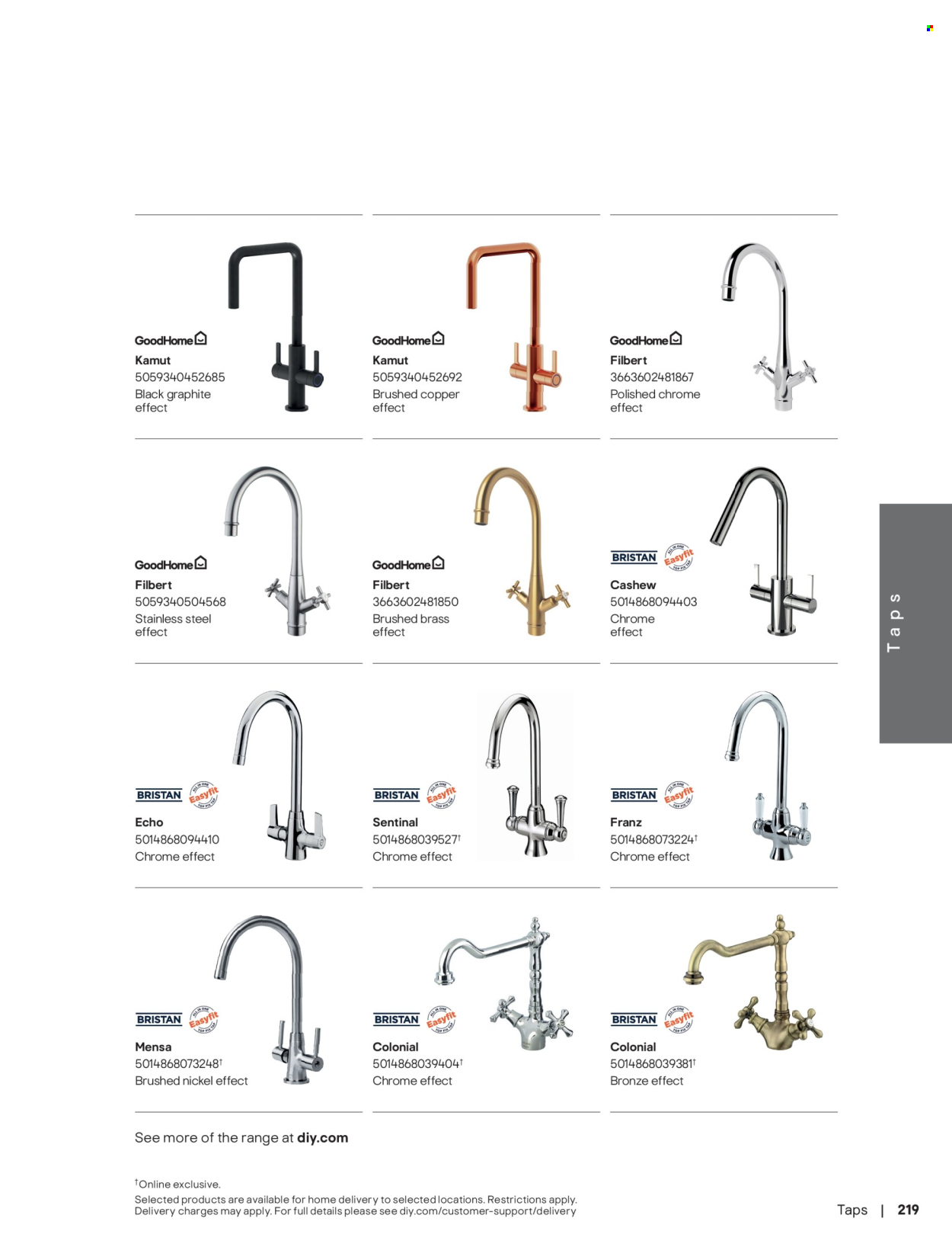 B&Q offer . Page 219. Page 219