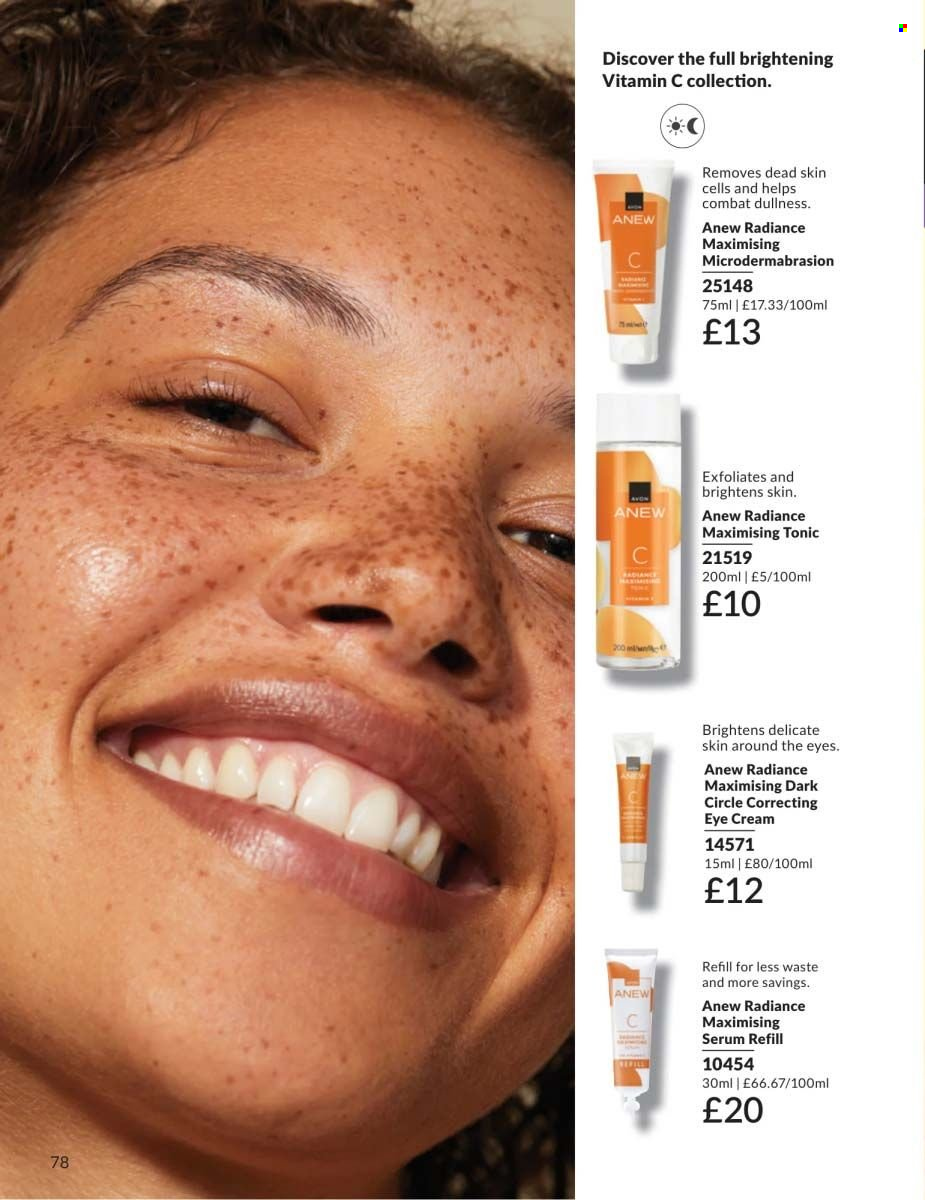 Avon offer  - 1.6.2026 - 30.6.2026. Page 78. Page 78