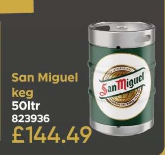 San Miguel keg
