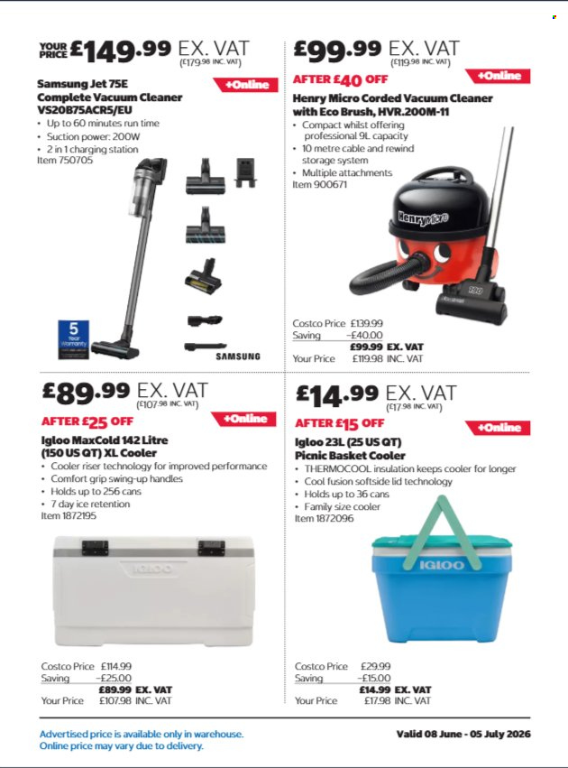 Costco offer  - 8.6.2026 - 5.7.2026. Page 3. Page 3