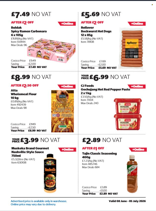 Costco offer  - 8.6.2026 - 5.7.2026. Page 13. Page 13