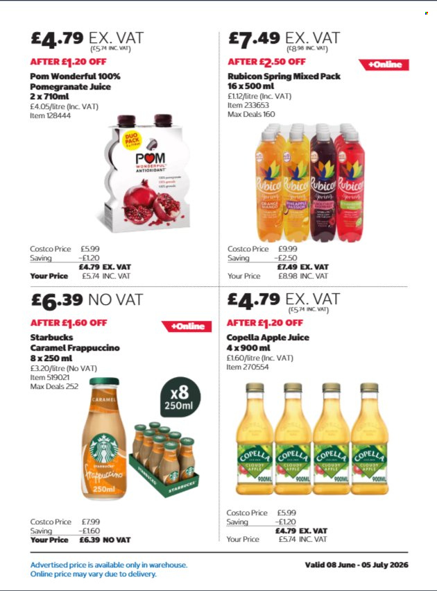 Costco offer  - 8.6.2026 - 5.7.2026. Page 17. Page 17