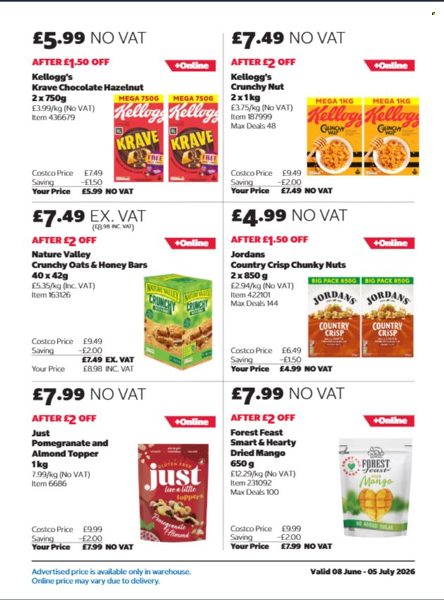 Costco offer  - 8.6.2026 - 5.7.2026. Page 19. Page 19