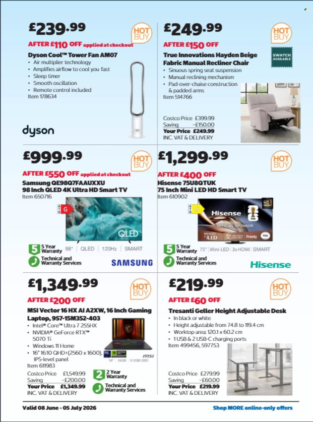 Costco offer  - 8.6.2026 - 5.7.2026. Page 36. Page 36