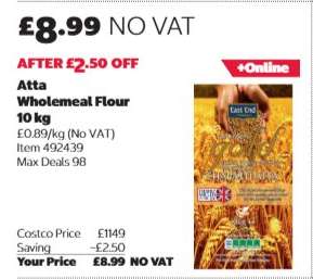 Atta Wholemeal Flour 10 kg