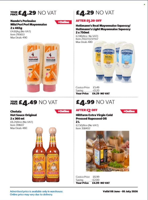 Costco offer  - 8.6.2026 - 5.7.2026. Page 15. Page 15