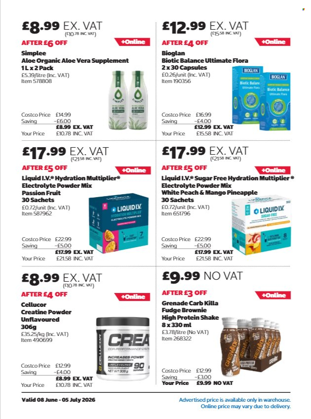 Costco offer  - 8.6.2026 - 5.7.2026. Page 28. Page 28